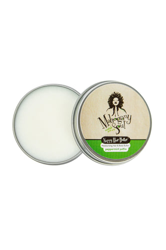 Nappy Butter Peppermint Pattie 2 oz-Nappy Hair Butter-Mahogany Soul